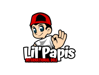 LIL PAPIS INTERNATIONAL DELI logo design by torresace