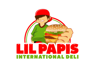LIL PAPIS INTERNATIONAL DELI logo design concepts #10