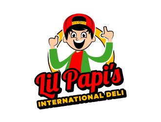 LIL PAPIS INTERNATIONAL DELI logo design concepts #12