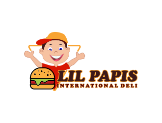 LIL PAPIS INTERNATIONAL DELI logo design by Mahrein