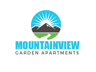 Mountainview Garden Apartments logo design by gilkkj