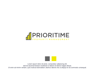 Prioritime Property Management logo design by bebekkwek
