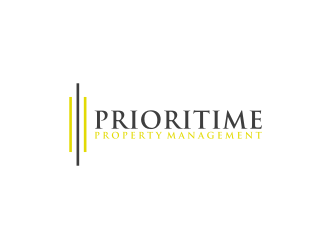 Prioritime Property Management logo design by asyqh