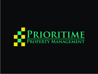 Prioritime Property Management logo design by rief