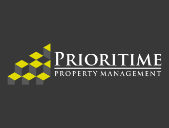Prioritime Property Management logo design by dodihanz