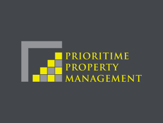 Prioritime Property Management logo design by GassPoll