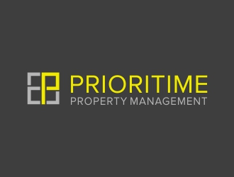 Prioritime Property Management logo design by langitBiru