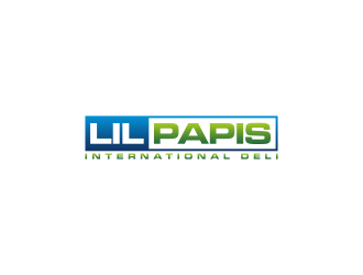 LIL PAPIS INTERNATIONAL DELI logo design by p0peye