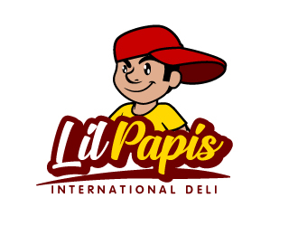 LIL PAPIS INTERNATIONAL DELI logo design by jaize