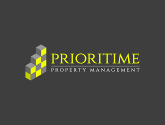 Prioritime Property Management logo design by BYSON