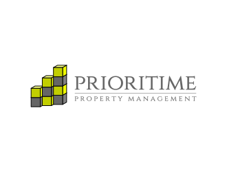 Prioritime Property Management logo design by BYSON