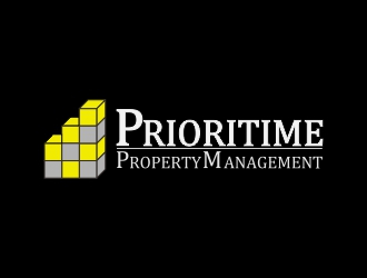 Prioritime Property Management logo design by rizuki
