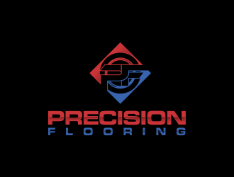Precision Flooring logo design by oke2angconcept