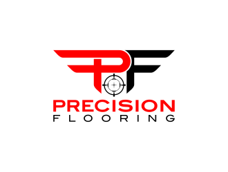 Precision Flooring logo design by pakNton