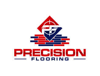 Precision Flooring logo design by oke2angconcept