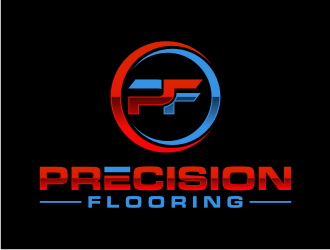 Precision Flooring logo design by puthreeone