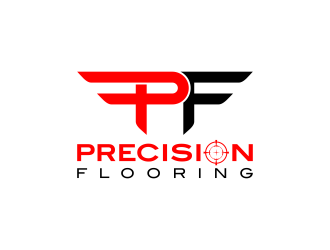 Precision Flooring logo design by pakNton