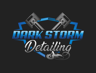 Dark Storm Detailing  logo design by Realistis