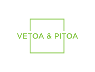 Vetoa & Pitoa logo design by dodihanz