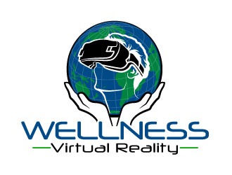 Wellness Virtual Reality  logo design by aRBy