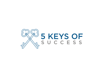 5 Keys of Success logo design by tejo