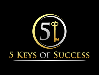 5 Keys of Success logo design by cintoko