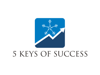 5 Keys of Success logo design by nurul_rizkon