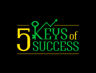 5 Keys of Success logo design by ingepro