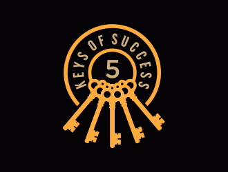 5 Keys of Success logo design by SelaArt