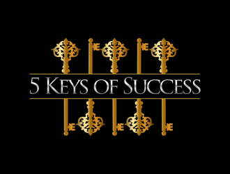 5 Keys of Success logo design by kunejo