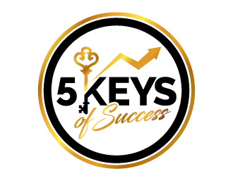 5 Keys of Success logo design by jaize