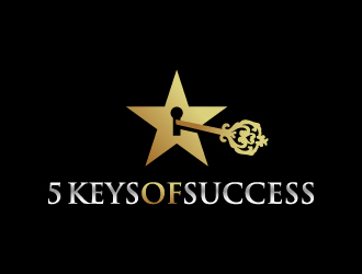 5 Keys of Success logo design by iamjason