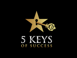 5 Keys of Success logo design by iamjason
