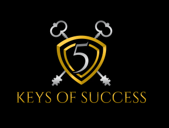 5 Keys of Success logo design by AB212