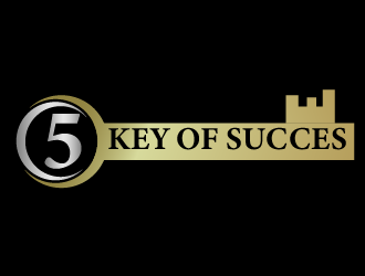 5 Keys of Success logo design by yaya2a