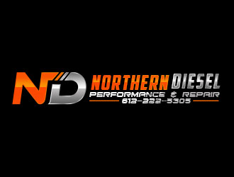 Northern Diesel Performance & Repair logo design by Benok