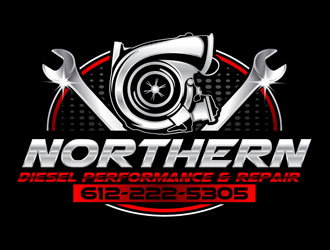 Northern Diesel Performance & Repair logo design by DreamLogoDesign