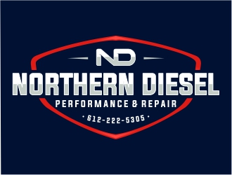 Northern Diesel Performance & Repair logo design by Mardhi