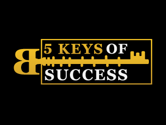 5 Keys of Success logo design by akilis13