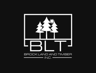 Brock Land and Timber logo design by gilkkj