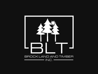 Brock Land and Timber logo design by gilkkj