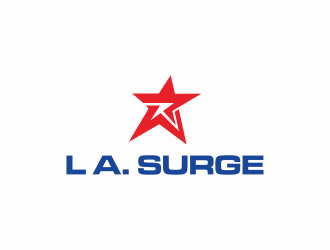 Lower Alabama (L.A.)  Surge logo design by kaylee