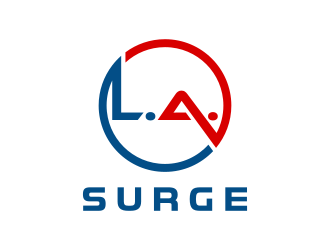 Lower Alabama (L.A.)  Surge logo design by berkahnenen