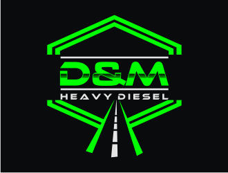 D&M Heavy Diesel logo design by KQ5
