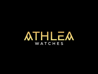 Athlea Watches logo design by yondi