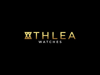 Athlea Watches logo design by yondi