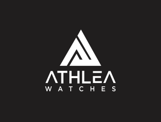 Athlea Watches logo design by santrie