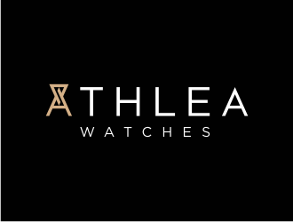 Athlea Watches logo design by uptogood