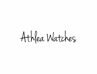 Athlea Watches logo design by Renaker