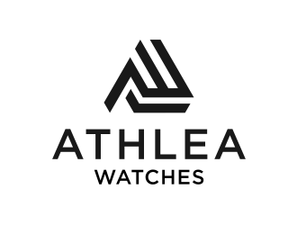 Athlea Watches logo design by lintinganarto